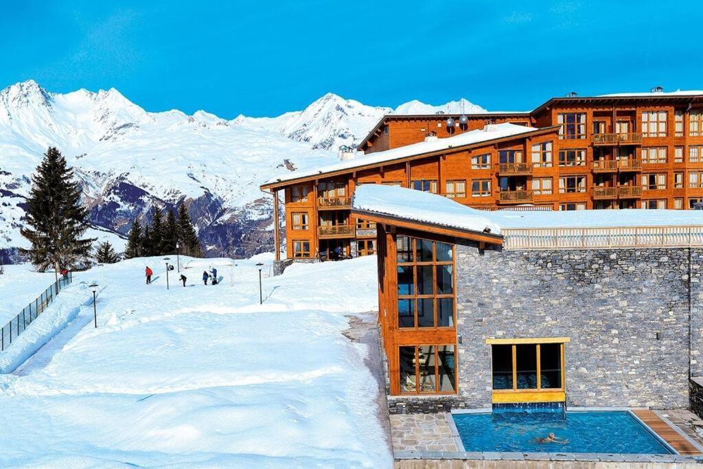 Confort Et Espace Pour Cet Appartement Duplex De 100 M2 Avec Grand Sejour Expose Sud Avec Cheminee, 4 Chambres , Acces Direct Aux Pistes De Ski Et Au Golf Dans La Residence Edenarc Avec Piscine, Jacuzzi Et Spa Bourg-Saint-Maurice Exterior foto